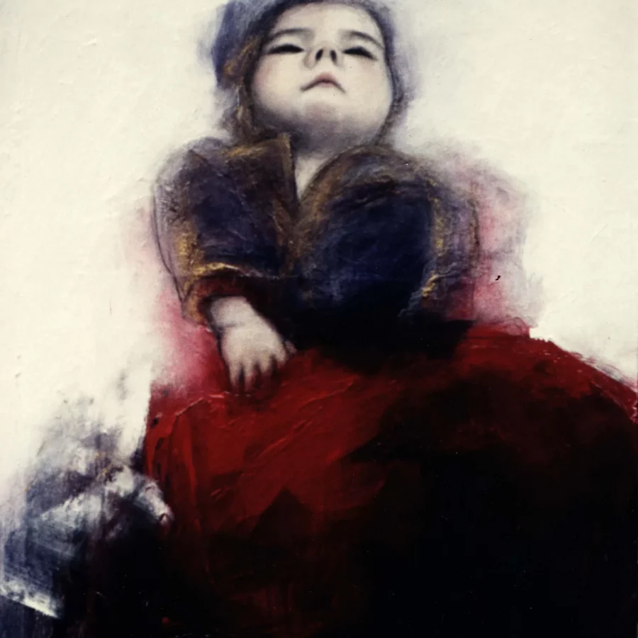 L'INDISCIBLE Huile sur Toile Mars 1994 74X54cm